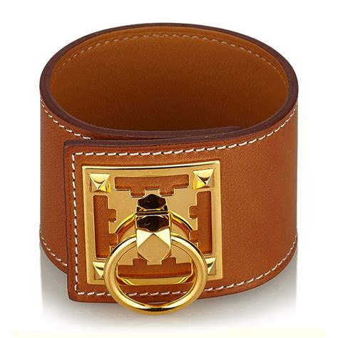 hermes style leather cuff|hermes cuff price.